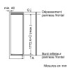 Congélateur Intégrable à Pantographe 211L Blanc - BOSCH - GIN81AEF0