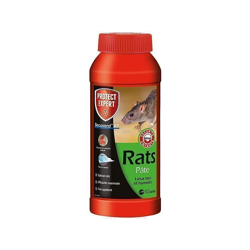 Pâtes Appât Rats Protect Expert 520g - BAYER - 5628079