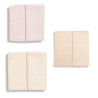 Set de 3 Langes Mousseline 70x70cm Petit Points / Pink Sparkle / Blush Rose - Gloop!