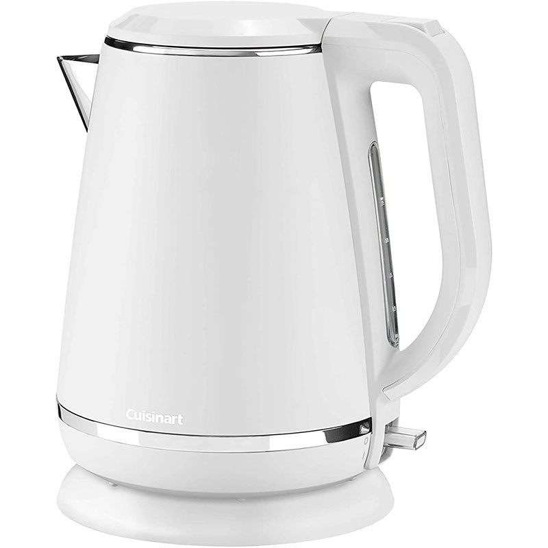 Bouilloire à galet sans fil 1,5L 3000W blanc gravier - CUISINART - CJK780WE