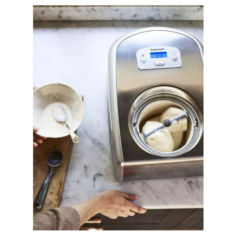 Machine à glace Sorbetière 1.5L 150W Inox - CUISINART