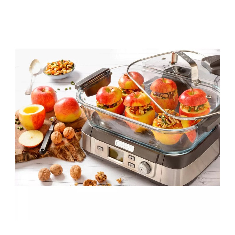 Cuiseur Vapeur CookFresh 5L 1800W Inox - CUISINART - STM1000E