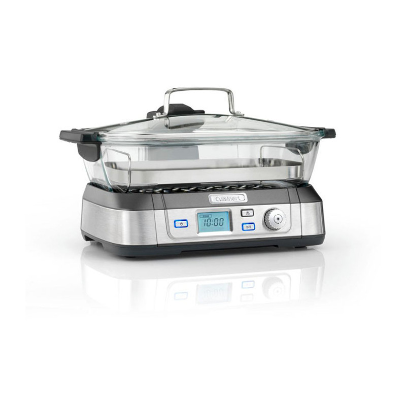 Cuiseur Vapeur CookFresh 5L 1800W Inox - CUISINART - STM1000E