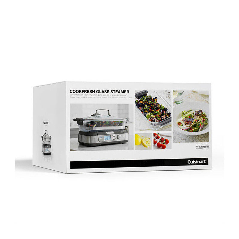 Cuiseur Vapeur CookFresh 5L 1800W Inox - CUISINART - STM1000E