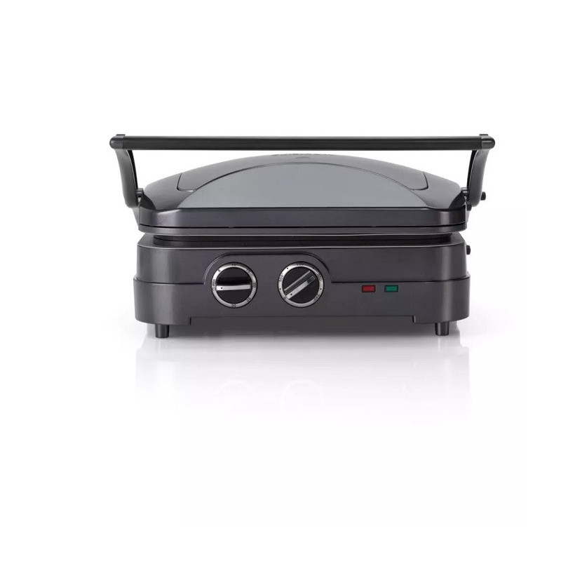 Grill électrique 2en1 Elite plancha grill Bleu Nuit - CUISINART - GR47BE