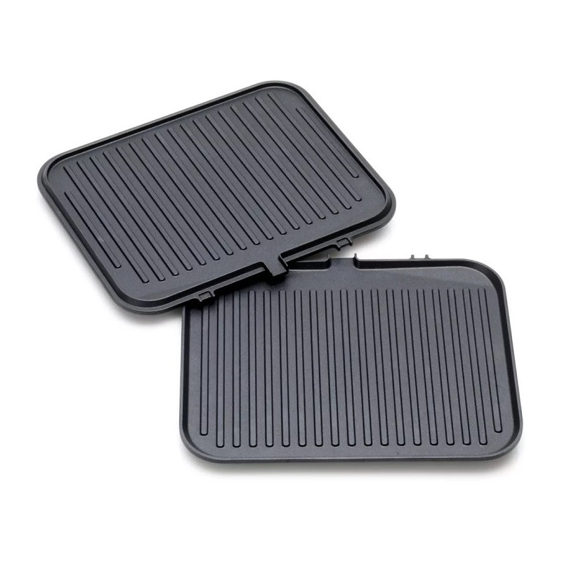Grill électrique 2en1 Elite plancha grill Bleu Nuit - CUISINART - GR47BE