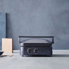 Grill électrique 2en1 Elite plancha grill Bleu Nuit - CUISINART - GR47BE