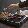 Grill électrique 2en1 Elite plancha grill Bleu Nuit - CUISINART - GR47BE