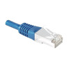 Câble Réseau RJ45 FTP CAT.6 Blindé 1m Bleu - DEXLAN - CAB_RJ45_CAT6_1M_B