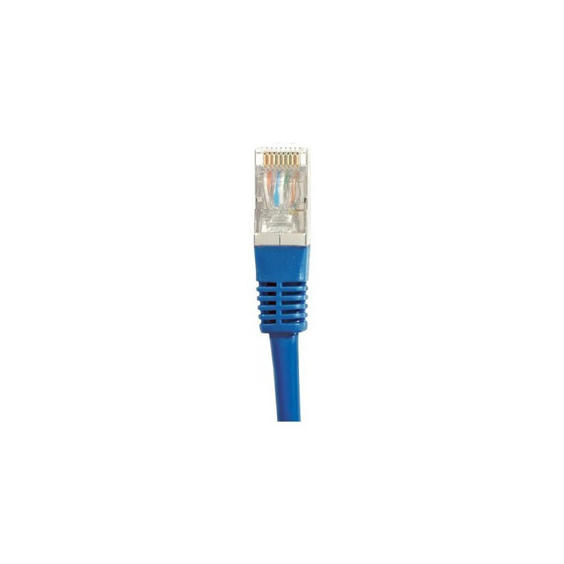 Câble Réseau RJ45 FTP CAT.6 Blindé 1m Bleu - DEXLAN - CAB_RJ45_CAT6_1M_B