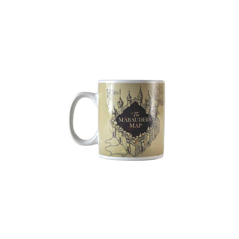 HARRY POTTER - Mug thermoréactif - 400 ml - Marauder's Map :  : Tasse HMB Harry Potter