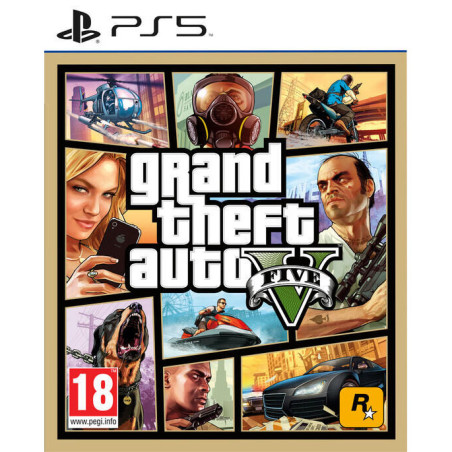 Jeux PS5 Grand Theft Auto V - ROCKSTAR GAMES - 78840019673