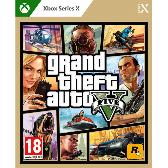 Jeux Xbox Series X Grand Theft Auto V - ROCKSTAR GAMES - 78850019674 