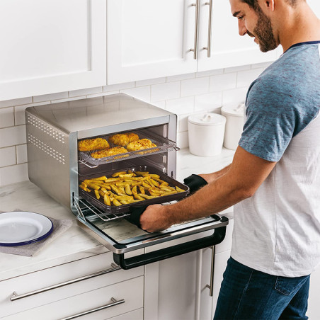 Mini-Four Multifonction 10-en-1 Foodi 29L Inox - NINJA - DT200EU