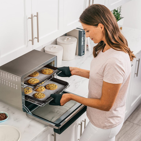 Mini-Four Multifonction 10-en-1 Foodi 29L Inox - NINJA - DT200EU