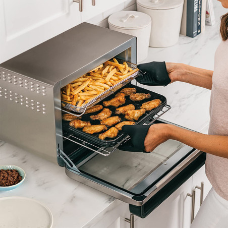 Mini-Four Multifonction 10-en-1 Foodi 29L Inox - NINJA - DT200EU