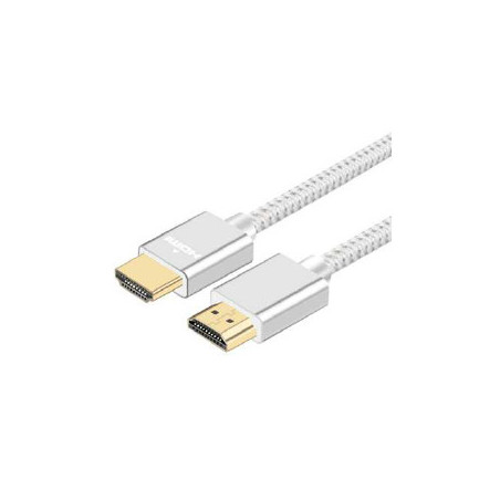 Câble HDMI 4K 2 m Argenté - M-2HDMI-S-2