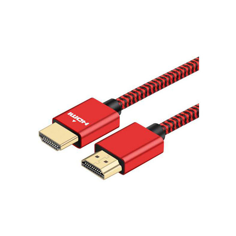 Câble HDMI 4K 2 m Rouge - M-2HDMI-R-2