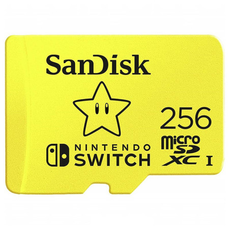 Carte MicroSDXC 256Go Nintendo Switch - SANDISK - 81801118833