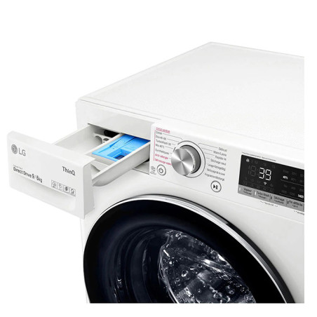 Lave-linge séchant Frontal Motion Direct Drive 9/6 kg Blanc - LG - F964V72WRHT-ABWQPFS