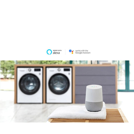 Lave-linge séchant Frontal Motion Direct Drive 9/6 kg Blanc - LG - F964V72WRHT-ABWQPFS