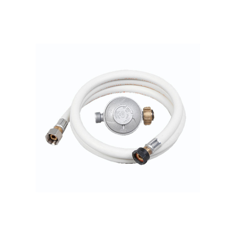 Kit sécurité Détendeur + Fléxible 1m50 Gaz Butane Propane GPL - HOME GAZ