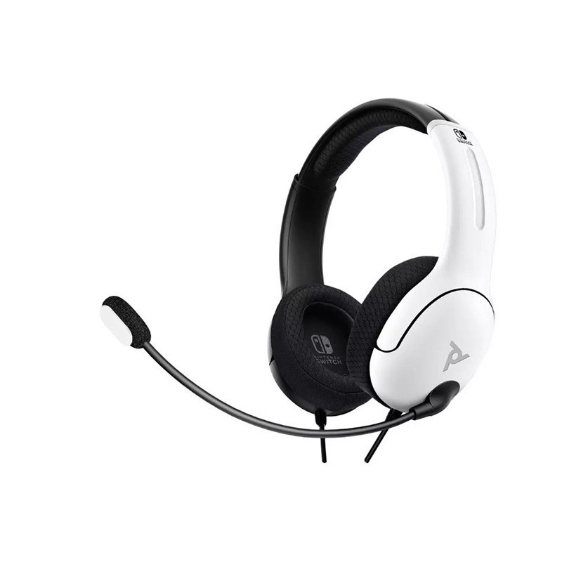 Micro-casque Stéreo Filaire LVL40 Nintendo Switch/OLED/Lite Noir/Blanc - PDP - 65301118594