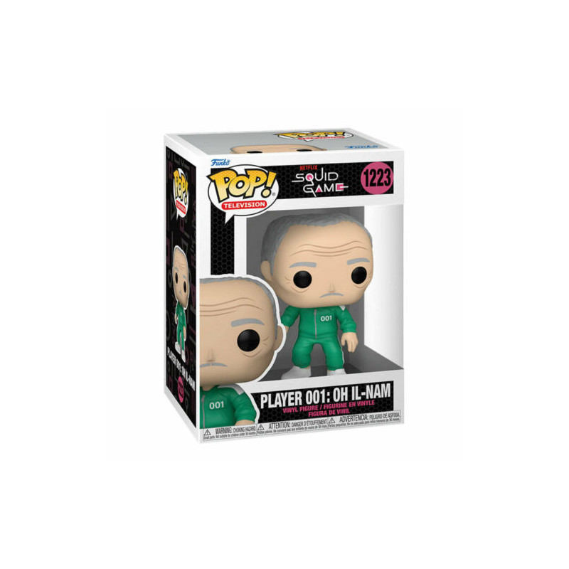 Figurine pop TV Squid Game Il-nam 001 9cm - FUNKO - 71740018264