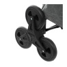 Chariot de Courses 6 Roues Nomade 99cm Gris - FIVE 