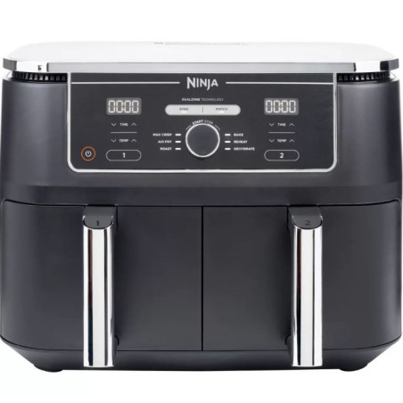 Friteuse sans huile à air chaud Foodi Max DualZone 2470W Noir/Argent - NINJA - AF400EU
