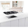 Plaque de cuisson à Gaz 5 foyers 11000W Noir - SCHOLTES - SOTG1730B
