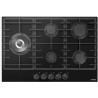 Plaque de cuisson à Gaz 5 foyers 11000W Noir - SCHOLTES - SOTG1730B