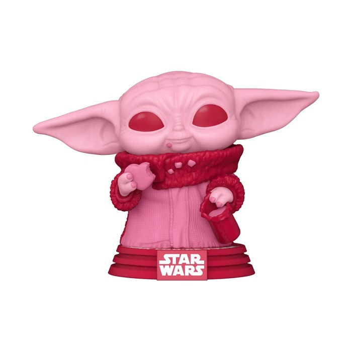 Figurine Pop! Star Wars Valentines Grogu 10cm - FUNKO - 71740017061 