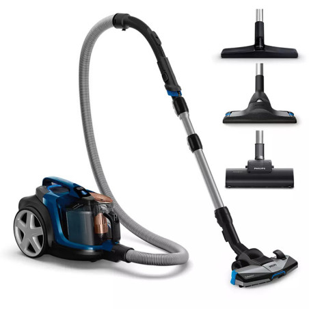 Aspirateur sans Sac PowerPro Expert 900W Bleu/Noir - PHILIPS - FC9745/09