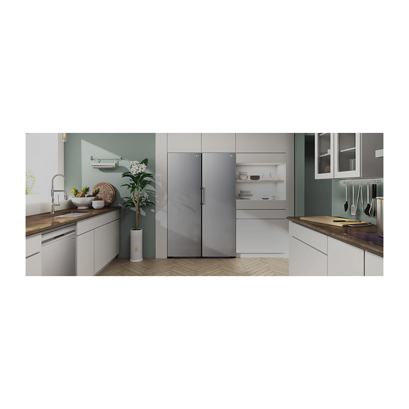 Congélateur Armoire Smart Inverter 324L Silver - LG - GFT61PZCSE