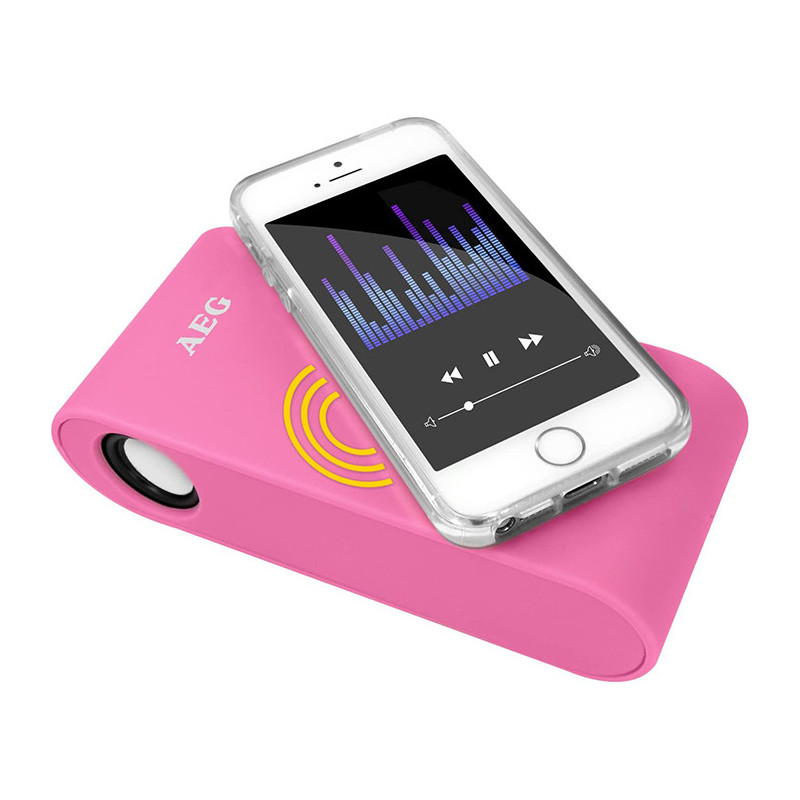 Speaker Bluetooth Stéréo Rose - AEG - LBI4719-ROSE-