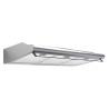 Hotte slim casquette 90 cm argenté - BERKLAYS - BH92HEX