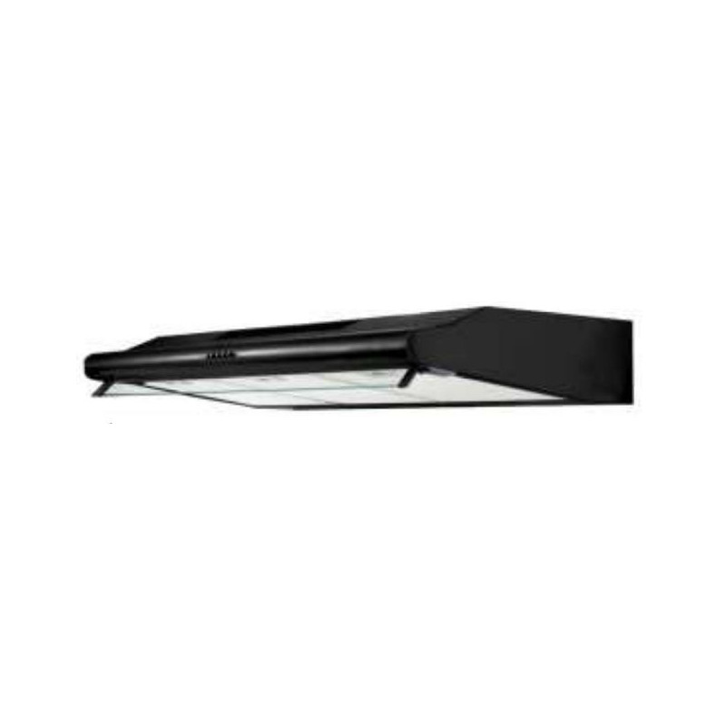 Hotte slim casquette 90cm noir - BERKLAYS - BH92HEN