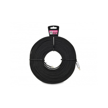 Câble HDMI Mâle/Mâle Type A Ultra plat 10m Noir - D2 DIFFUSION - VD2HDMI1000PCAV     