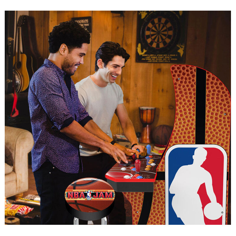 Borne Arcade NBA Edition avec tabouret sous licence exclusive - ARCADE1UP - 76030019241