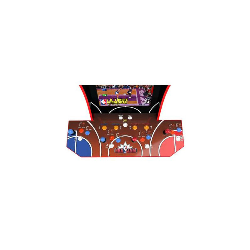 Borne Arcade NBA Edition avec tabouret sous licence exclusive - ARCADE1UP - 76030019241