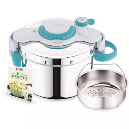 Autocuiseur ClipsoMinut’ Easy 9L Bleu - SEB - P4904916