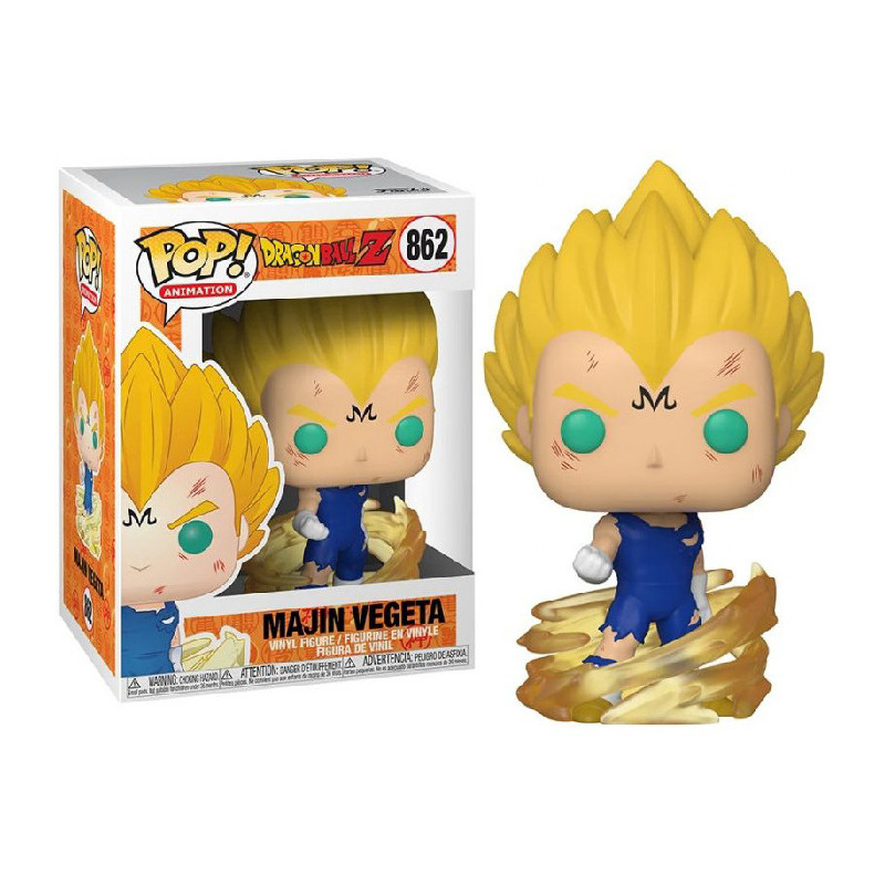 Figurine Pop Animation Dragon Ball Z S8 Majin Vegeta 9cm - FUNKO - 71740011937