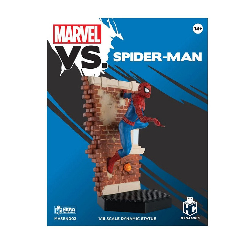 Figurine en carton Spiderman tisse sa toile d'araignée Hauteur 116 cm