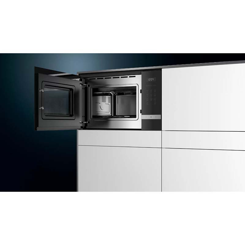 Four à micro-ondes encastrable 25L Inox - SIEMENS - BF555LMSO