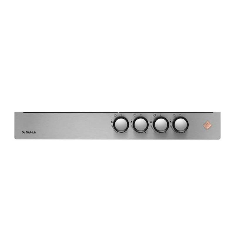 Plaque de cuisson gaz Encastrable 4 foyers Argent - DE DIETRICH - DPE7620XF