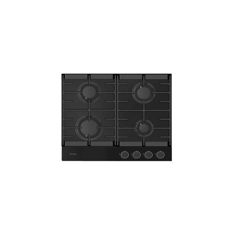 Plaque de cuisson à gaz Encastrable 4 feux Noir - MERLIN - M-PG640-VN