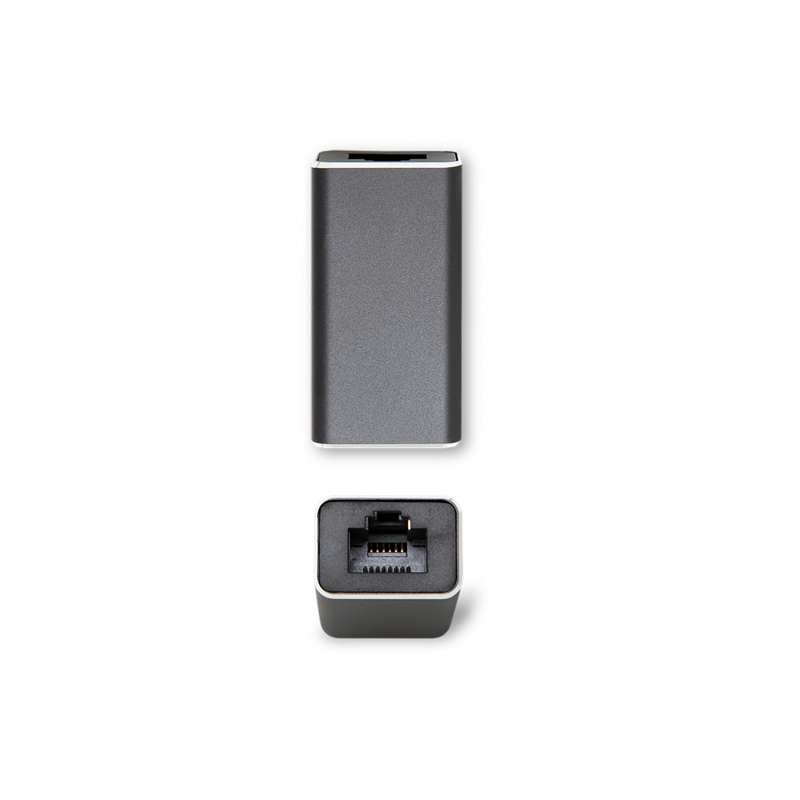 Coupleur RJ45 Femelle/Femelle Droit Gris - RADIOLA - AU2006