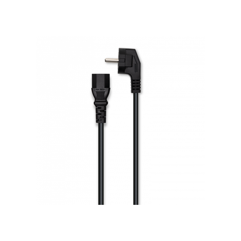 Câble d'alimentation secteur CEE 7-7 IEC C13 2m Noir - RADIOLA - FO1017