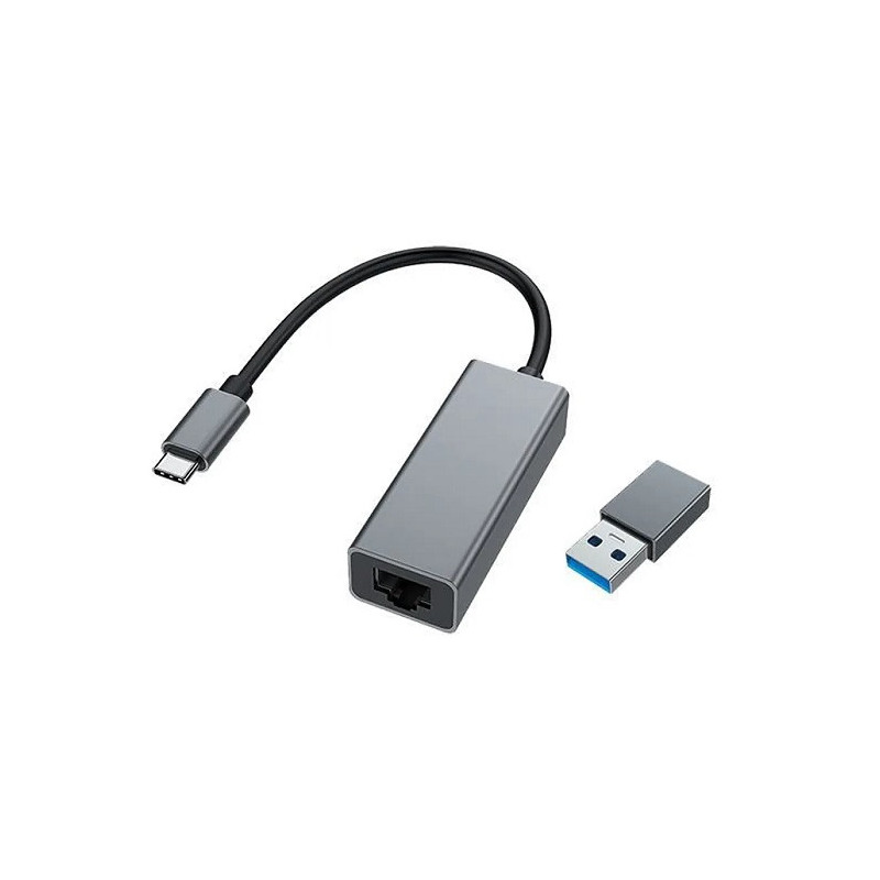 Adaptateur USB/RJ45 Gigabits Mâle/Femelle 14 cm - RADIOLA - FO1013
